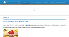 Desktop Screenshot of iglesiadelpacto.org